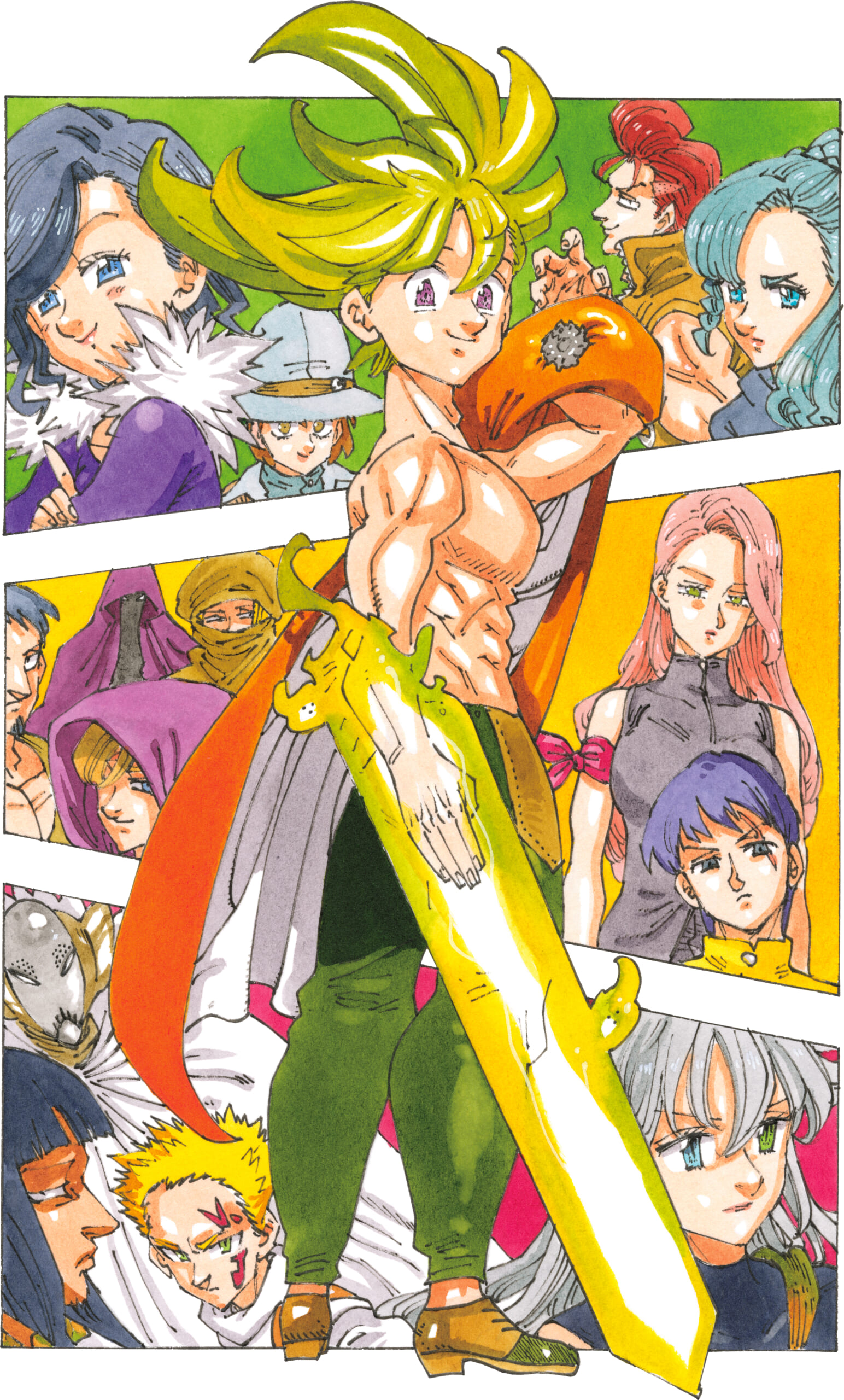 TVアニメ『七つの大罪 黙示録の四騎士』〈黙示録の四騎士〉を演じるメインキャスト4名のコメントが到着‼︎ | 週刊少年マガジン公式サイト