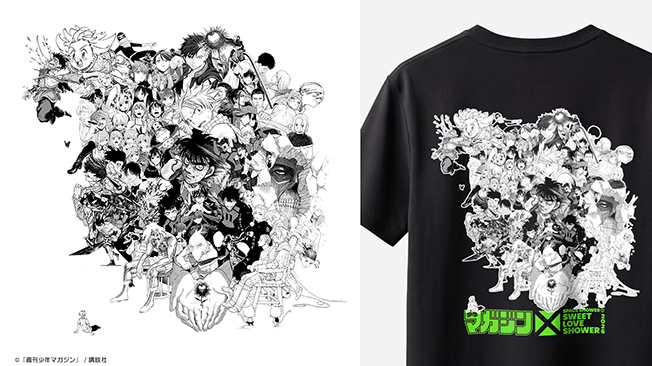 SPACE SHOWER SWEET LOVE SHOWER 2026 マガジン スペシャルTシャツ 販売決定！